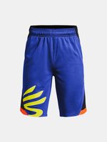 Under Armour B Curry Splash Kinder Shorts Blau