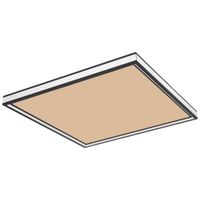 STROPNÉ LED SVIETIDLO, 45/45/8 cm