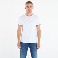 T-shirt Tommy Hilfiger Slim Jersey Tipped T-Shirt White XL