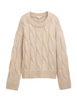 TOM TAILOR Pulover  taupe siva
