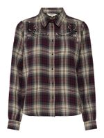 ONLY Bluza 'ONLCOOPER'  smeđa / crna / bijela