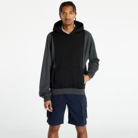 Bluza Urban Classics Cut On Sleeve Hoody Black/ Charcoal M