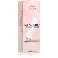 Wella Professionals Shinefinity Zero Lift Glaze vopsea de păr demipermanentă culoare 07/0 60 ml