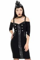 Damenkleid von KILLSTAR - Miss Stardust - SCHWARZ XS