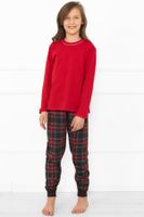 Dětské pyžamo Italian Fashion Rusoli - bavlna Červená 8 let
