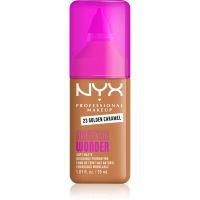 NYX Professional Makeup Make ‘Em Wonder lekki podkład matujący odcień 23 Golden Caramel 30 ml
