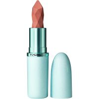 MAC Cosmetics Holiday MACximal Satin Lipstick cremiger hydratisierender Lippenstift Farbton Future Beige 3.5 ml