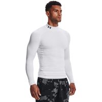 Μπλουζάκι Under Armour CG Armour Comp Mock White/ Black XL