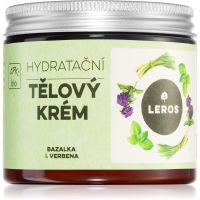 Leros Body cream basil & verbena krema za telo za prehrano in hidracijo 200 ml