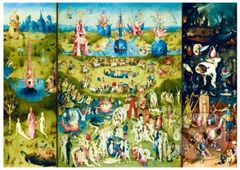 Bosch - The Garden of Earthly Delights - puzzle z kategorie Umělecké