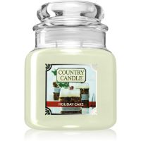 Country Candle Holiday Cake lumânare parfumată 453 g