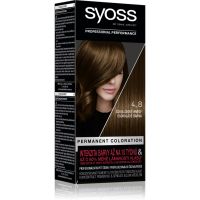 Syoss Color permanentna barva za lase odtenek 4-8 Chocolate Brown