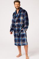 Pánský župan Key 431 B25 - soft Modrá XL/2XL