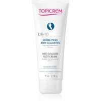 Topicrem UR-10 Anti-Calluses Foot Cream krema za noge za prehrano in hidracijo 75 ml