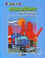 Vybarvi si - Náklaďáky a jiná doprava - kniha z kategorie Omalovánky