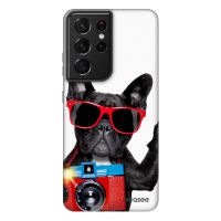 Fashion Case pre Samsung Galaxy S21 Ultra 5G G998B - Francúzsky Buldoček