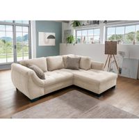 MID.YOU ROHOVÁ SEDAČKA, textil, béžová