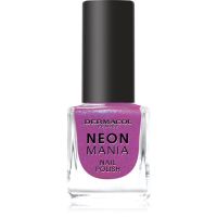 Dermacol Neon Mania Nagellack Farbton 3 Purple Pulse 5 ml