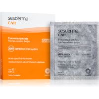 Sesderma C-Vit AX+ ревитализиращи лепенки за озаряване на уморена околоочна зона 5 x 4 мл.