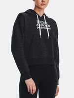 Under Armour Essential Script Hoodie Sweatshirt Schwarz