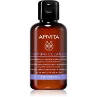 Apivita Cleansing Foaming Cleanser nežna čistilna pena 75 ml