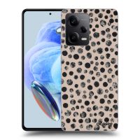 Silikónový prehľadný obal pre Xiaomi Redmi Note 12 5G - Dots