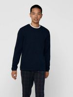 ONLY & SONS Panter Pullover Blau