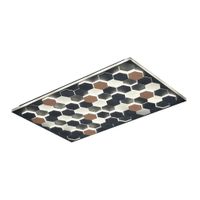 Cinque STROPNÉ LED SVIETIDLO, 70/115/7,5 cm