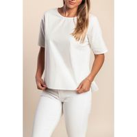 Bluza Kratkih Rukava, Bijela