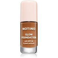 Notino Foundation Glow foundation with SPF 50 & plant extracts Valgustpeegeldav jumestuskreem SPF 50 01 Deep Cool 30 ml