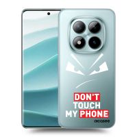 Silikónový prehľadný obal pre Xiaomi Redmi Note 15 Pro+ - Evil Eye - Transparent