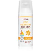 WoodenSpoon Baby & Family zaštitno mlijeko za sunčanje SPF 30 50 ml