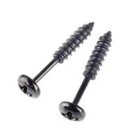 kolczyki ETNOX - Black Screw - SO4002B