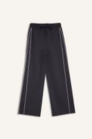 DEFACTO Straight Fit Waist Tie Pocket Straight Leg Long Length Modal Sweatpants