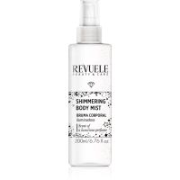 Revuele Shimmering Body Mist освежаваща мъгла за тяло цвят Silver 200 мл.