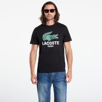 T-shirt LACOSTE Men's Tee-Shirt Black L