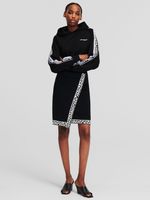 Karl Lagerfeld Logo Knit Fustă Negru