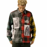 Moška srajca PRIMITIVE x BOB MARLEY - Marley Patchwork Flannel S