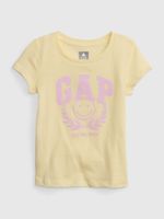 Kids organic T-shirt logo GAP - Girls