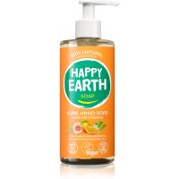 Happy Earth 100% Natural Pure Hand Soap Rose Petitgrain течен сапун за ръце 300 мл.