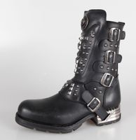 NEW ROCK BIKER HERREN BOOTS MOTOROCK - SCHWARZ - MOTOROCK COLLECTION 46