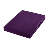 Novel NAPÍNACIA PLACHTA, džersej, černicová, 180-200/200-220 cm