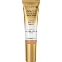 Max Factor Miracle Second Skin hidratáló alapozó krém SPF 20 árnyalat 08 Medium Tan 30 ml