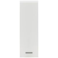 Hom`in ZÁVESNÁ VITRÍNA, antracitová, biela, 40/122/35 cm