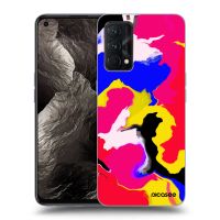 Silikónový čierny obal pre Realme GT Master Edition 5G - Watercolor