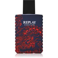 Replay Signature Red Dragon For Man Eau de Toilette για άντρες 50 μλ