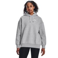 Bluza Under Armour Essential Flc Os Hoodie Mod Gray Light Heather L