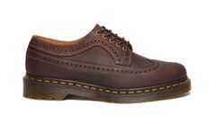 Dr. Martens 3989 Crazy Horse Leather Brogue Dámske - Topánky Dr. Martens - Hnedá - DM40553201-8 - Size: 8