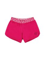 Embroidered Cotton Jersey Shorts