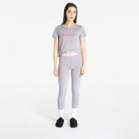 DKNY WMS Capri Short Sleeve Pajamas Set Grey S